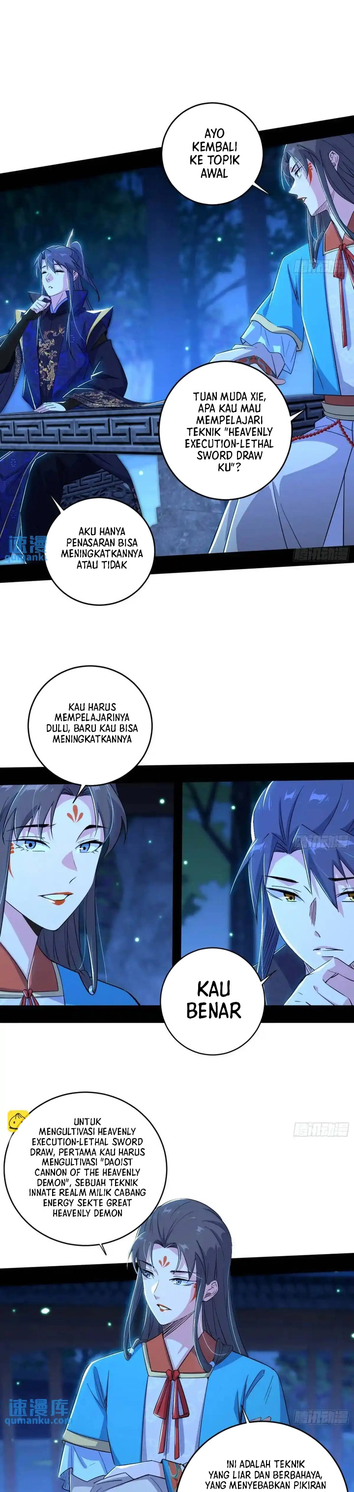 I’m An Evil God Chapter 423 Bahasa Indonesia